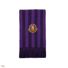 Load image into Gallery viewer, Nevermore Academy Purple Scarf