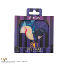 Load image into Gallery viewer, Set of 4 Wednesday Coaster