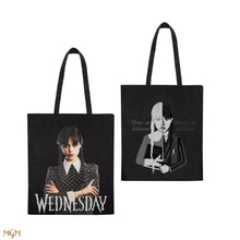Load image into Gallery viewer, Wednesday Addams Tote Bag