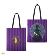 Load image into Gallery viewer, Wednesday with Cello Tote Bag