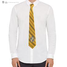 Load image into Gallery viewer, Adults Woven Crest Hufflepuff Tie