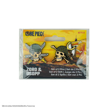 Load image into Gallery viewer, Set of 2 Zoro &amp; Usopp Pins