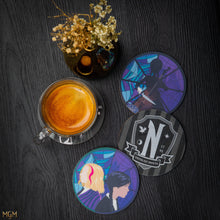 Load image into Gallery viewer, Set of 4 Wednesday Coaster