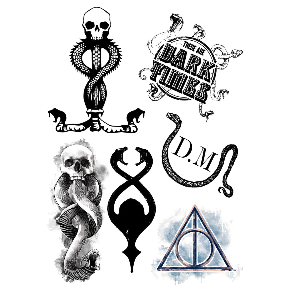 Set of 35 Harry Potter Temporary Tattoos