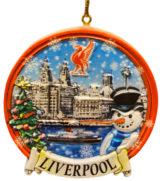 Liverpool Waterfront Christmas Bauble