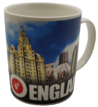 Load image into Gallery viewer, Liverpool Normal Collage Blue Mug