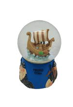 Load image into Gallery viewer, Viking Ship Snow Globe