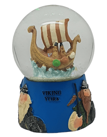 Viking Ship Snow Globe