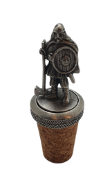 Bottle Stopper- Viking Warrior
