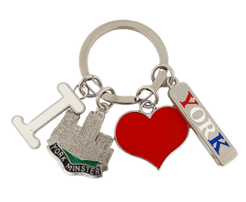 I love York Minster Keyring | York gifts