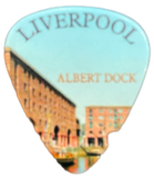 Liverpool Royal Albert Dock Plectrum - Sky blue Color