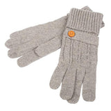Womens Wool Blend gloves Grey