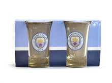 Load image into Gallery viewer, MAN CITY TWO PACK SHOT GLASSES - Pridesouvenirs
