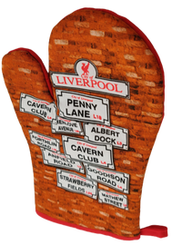 Liverpool Street Names Oven Glove