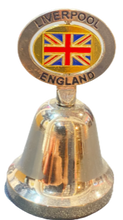 Load image into Gallery viewer, Liverpool Union Jack Spinner Metal Bell