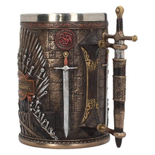 Load image into Gallery viewer, Iron Throne Tankard game of thrones 14cm - britishsouvenir