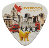 Liverpool Collage Plectrum