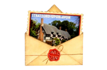 Load image into Gallery viewer, Ann Hathaway&#39;s Cottage Postcard Magnet