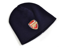 Load image into Gallery viewer, Arsenal Foot Club Authentic Knit Beanie Hat Navy