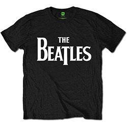 The Beatles Unisex Tee: Drop T Logo -britishsouvenirs