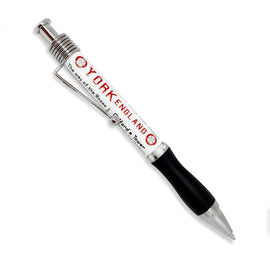 Ball Pen York street name-White