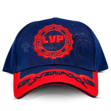 Load image into Gallery viewer, Liverpool Baseball 3D Stamp Cap Red and Navy