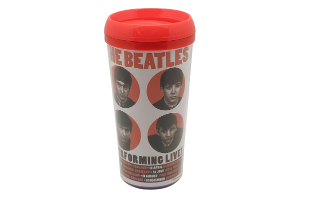 The Beatles Travel Mug: 1962 Performing Live (Plastic Body)
