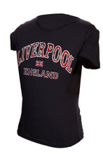 Load image into Gallery viewer, Liverpool Embroidered T-Shirt Black