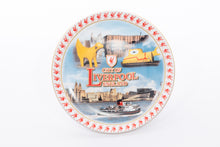 Load image into Gallery viewer, White Liverpool Decorative Plate with Stand Small