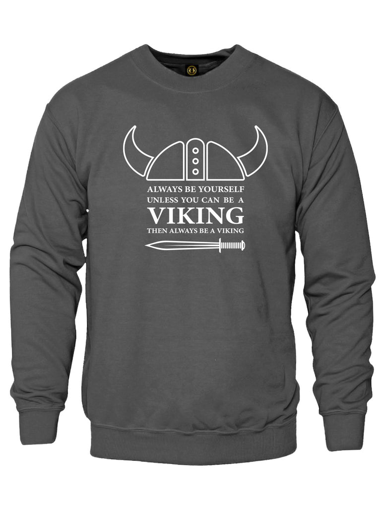 Always Be Viking Jumper Light Grey | buy souvenir