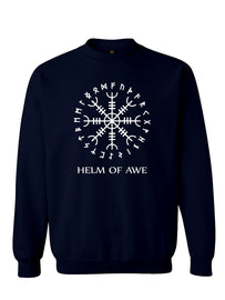 Navy Helm of Awe Jumper