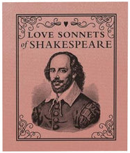 Load image into Gallery viewer, Love Sonnets of Shakespeare Mini Book