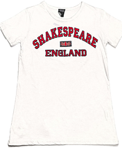 Load image into Gallery viewer, Shakespeare T Shirts White