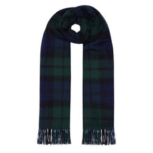 Load image into Gallery viewer, Cashmere Stole - Black Watch Tartan