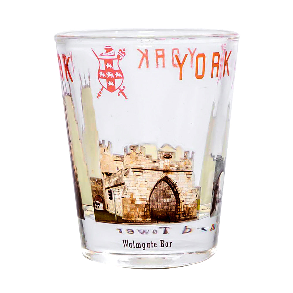 Clear York Theme Shot Glass