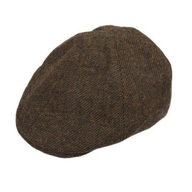 DK Green Tweed Cap - Tweed Collection