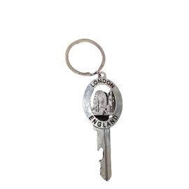 Bottle opener keyring- London