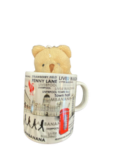 Load image into Gallery viewer, Liverpool Street Name Mug with Teddy