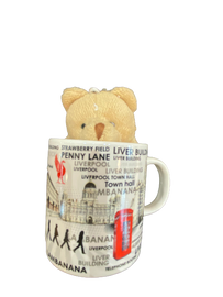 Liverpool Street Name Mug with Teddy