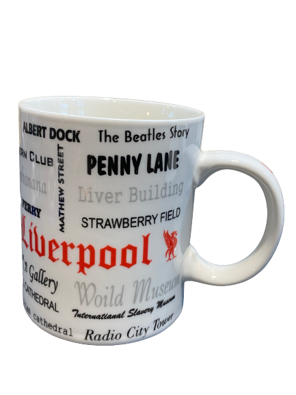 Liverpool Street Name White Mug