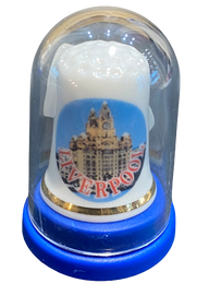 Liverpool Liver Building Ceramic Thimble Boxed