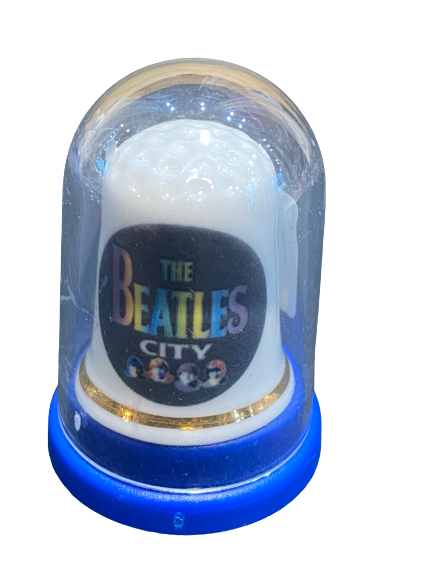 Liverpool Beatles City Ceramic Thimble Boxed