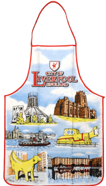 Liverpool Collage Apron