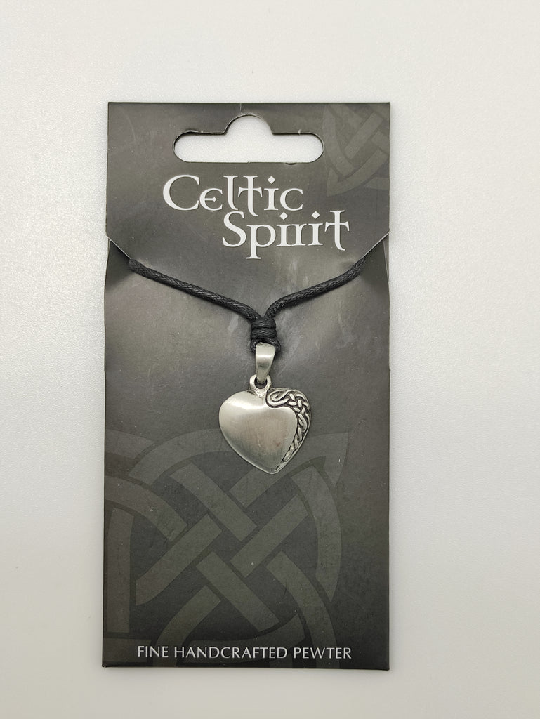 Celtic Elegance Heart Pendant