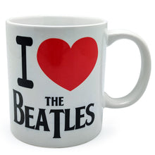Load image into Gallery viewer, I love The Beatles Coffee Mug