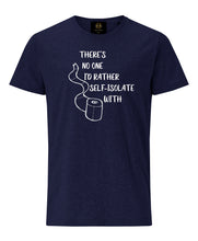 Load image into Gallery viewer, Self Isolate - Navy Blue T Shirt