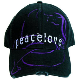 John Lennon Unisex Baseball Cap : Peace & Love - britishsouvenirs