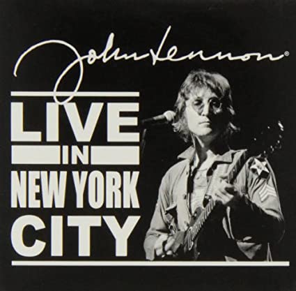 John Lennon Fridge Magnet: Live in New York City