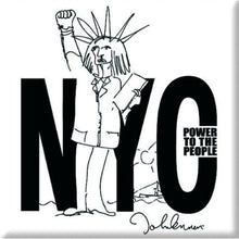 Load image into Gallery viewer, John Lennon Fridge Magnet: NYC Power to the People