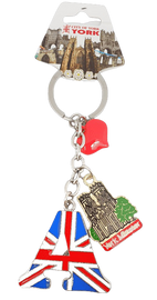 York Minster Alphabetic Keyring | York gifts
